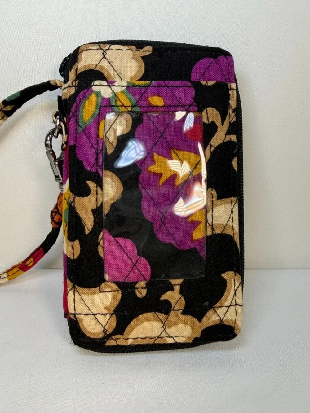 NWOT VERA BRADLEY Suzani Quilted Phone Case Wristlet Wallet